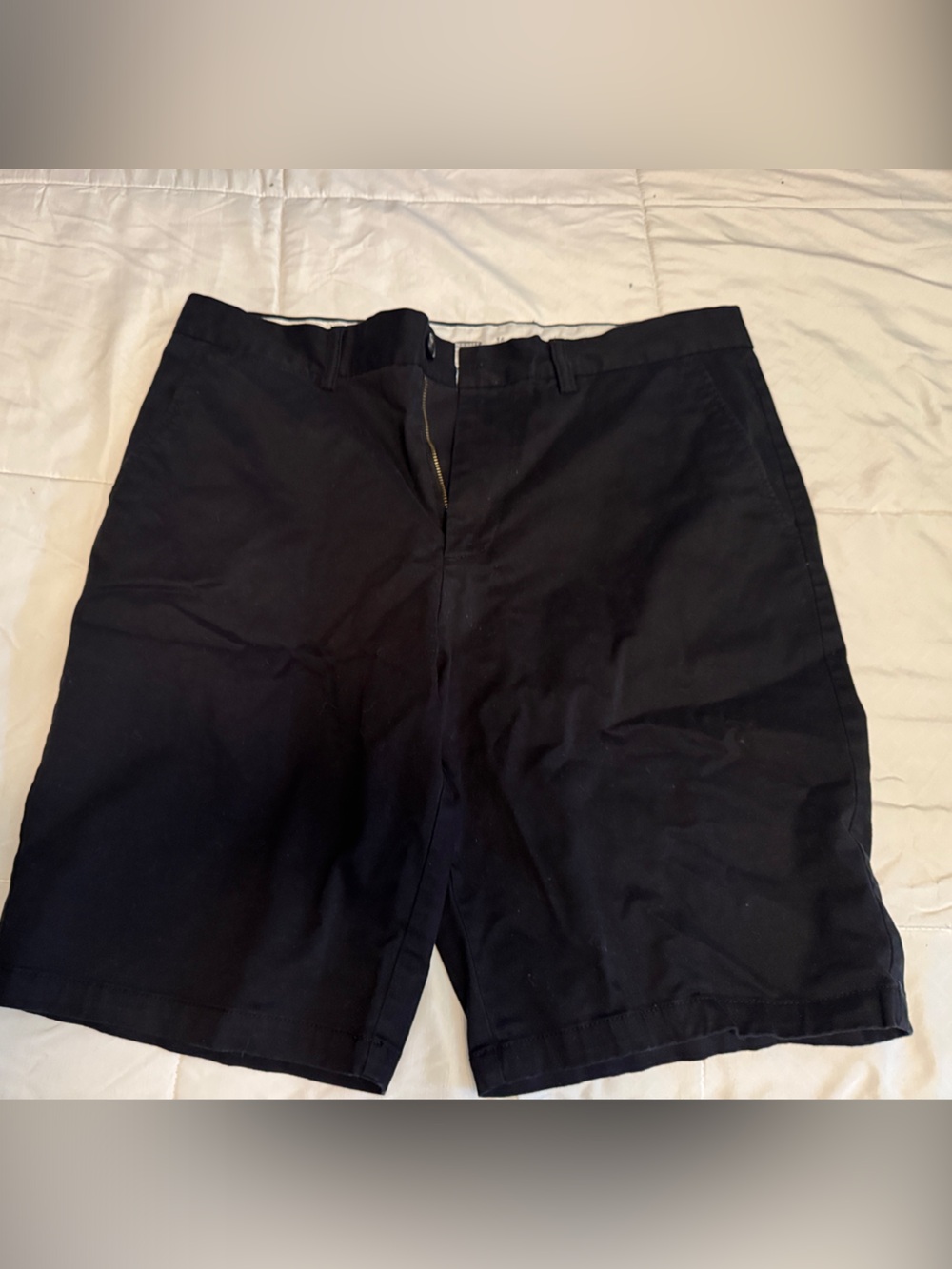 Old Navy Black Flat-Front Men’s Shorts